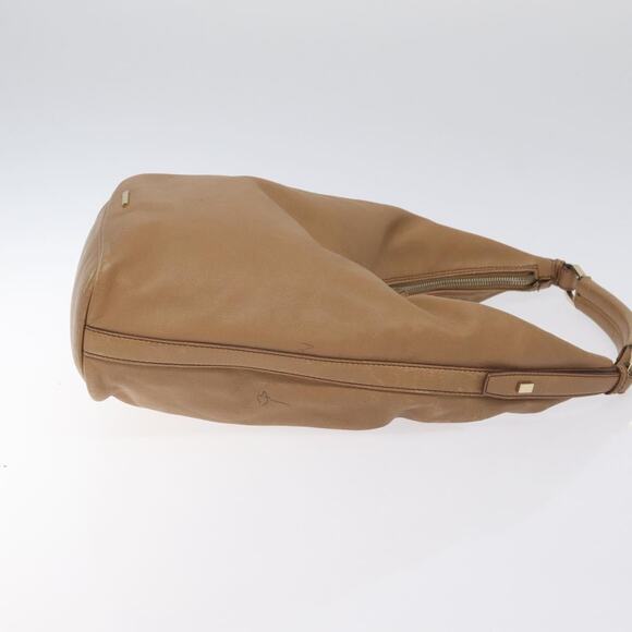 GUCCI Shoulder Bag Leather Brown Gold 001 001 - Picture 4 of 12